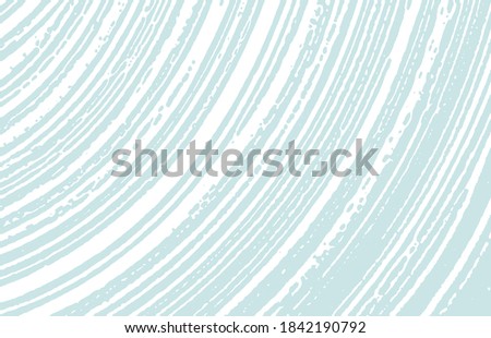 Grunge texture. Distress blue rough trace. Dazzling background. Noise dirty grunge texture. Beautiful artistic surface. Vector illustration.