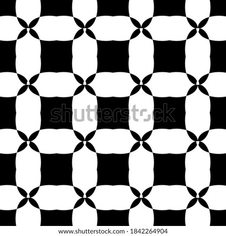 Graphic pattern black and white for design, ornament for laser printer
