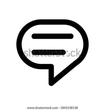 message icon or logo isolated sign symbol vector illustration - high quality black style vector icons
