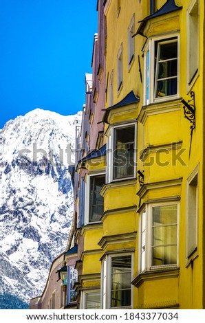 old town of Hall in Tirol - austria - photo
