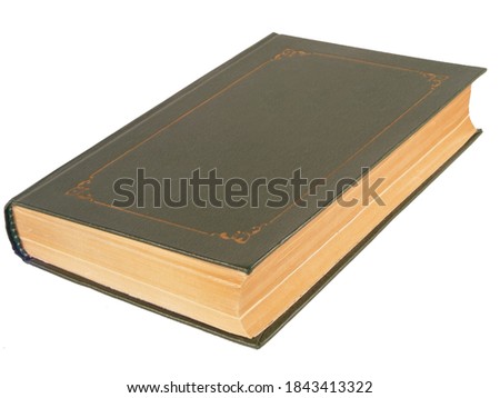 Book isolated on white background
