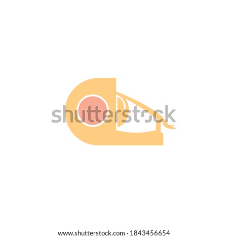 stationery icon illustration of adhesive with color design vector