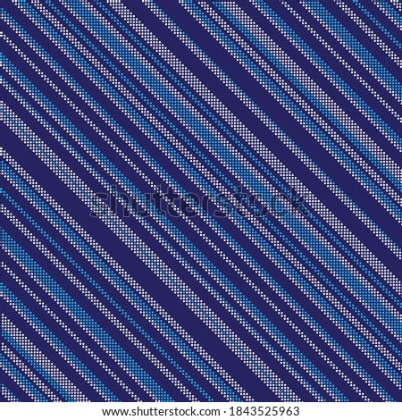 Dark background with blue and white dotted pattern. Horizontal wallpaper with abstract lines