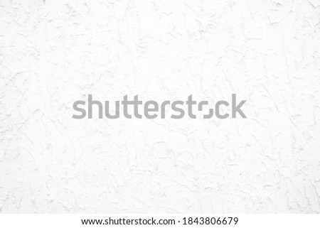 White Stucco Wall Texture Background, Suitable for Backdrop and Mockup.