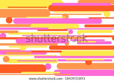 Abstract colorful striped geometric style vector design. Bright orange, violet and yellow creative lined background. Colorful stylish banner design for advertising or presentation