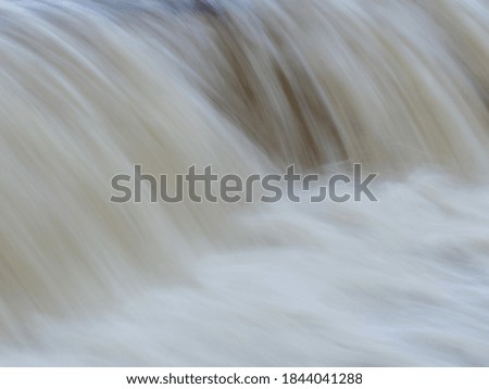waterfall, white water stream, long exposure abstract background