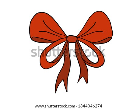 Ribbon Christmas clip art collection. Ribbon Christmas decoration