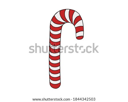 Christmas Candy Art Decoration. Candy Christmas clip art collection