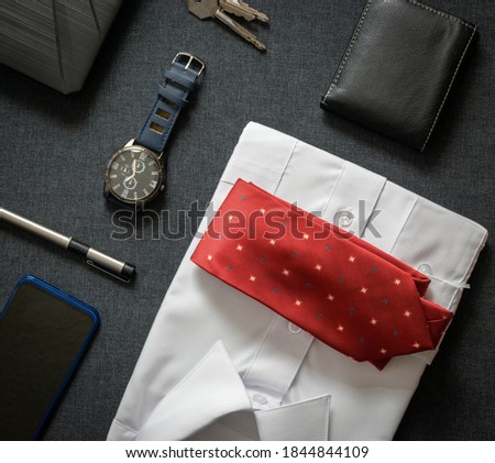 corporate succcess man accesories and gadgets