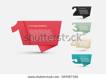 Modern infographics options banner. Vector illustration. can be used for workflow layout, diagram, number options, web design.