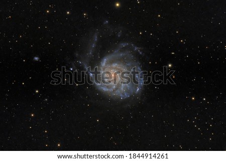 Pinwheel Galaxy space photography object