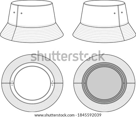 BUCKET-HAT Stock Vector Images - Avopix.com