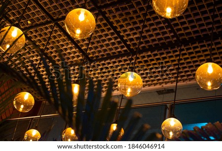 night light bulb object dark loft modern symbol