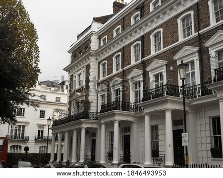 London South Kensington Onslow Square street house photography