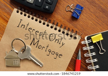 Interest-Only Mortgage is shown on the business photo using the text