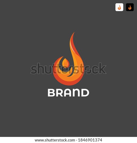 Template logo design minimalist and unique