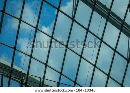 Blue Sky And Glass Windows