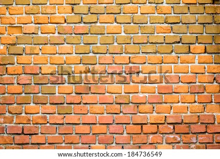Brick wall - texture and background 