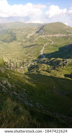 Transalpina - the highest road in Romania