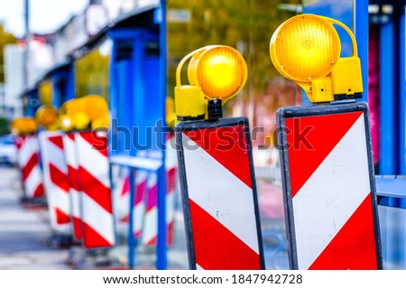 security barrier at a street - photo