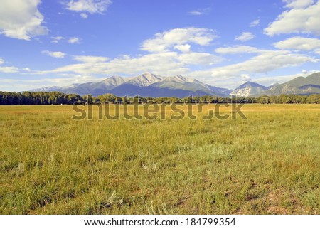 Mount Princeton, Collegiate Peaks in the Rocky Mountains, Colorado