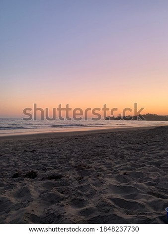 Beach sunset pictures in Santa Barbara. 