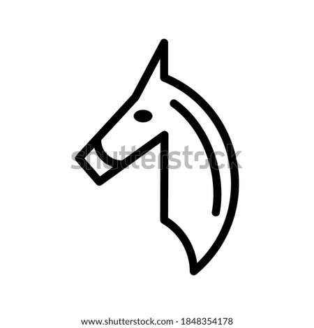 pony icon or logo isolated sign symbol vector illustration - high quality black style vector icons
