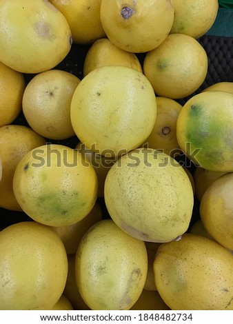 a yellow lemonade a market