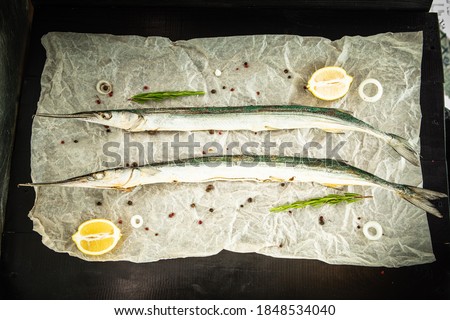 Dried salted fish.Shredded fish is prepared according to old traditional recipes for preserving fish.