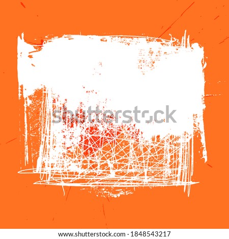 Orange White Grunge Background  Texture