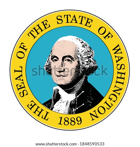 Seal of Washington logo, Seal of Washington vector logo