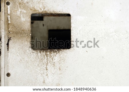 abstract form on grunge wall