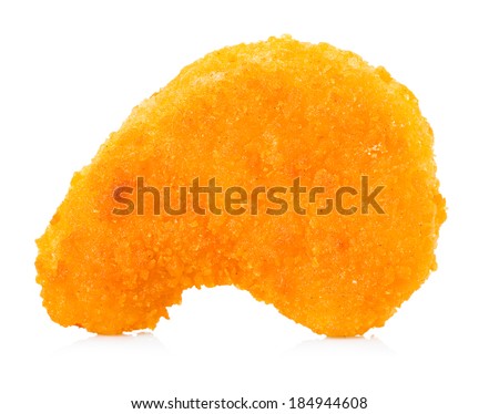 chicken nugget isolated