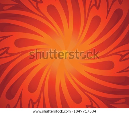 abstract creative red floral background vector illustration