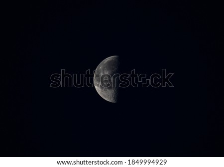 Detailed picture of the Half Moon from earlier this year. 