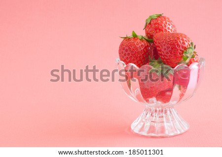 Appetizing strawberry