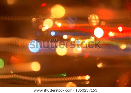 Abstract background of bright colored dynamic lights