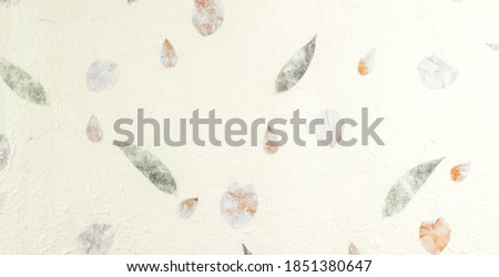 Abstract white Japanese paper texture for the background.
Mulberry paper craft pattern seamless.  top view.