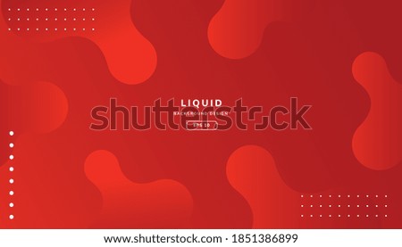 Abstract Modern liquid color background with Wavy shape geometric,   Dynamic abstract composition Vector illustration, Design element for web banners, posters.
