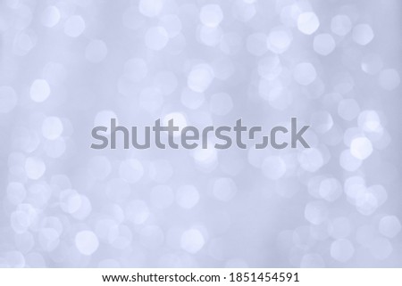 abstract blue Bokeh circles for Christmas background, colored round bokeh