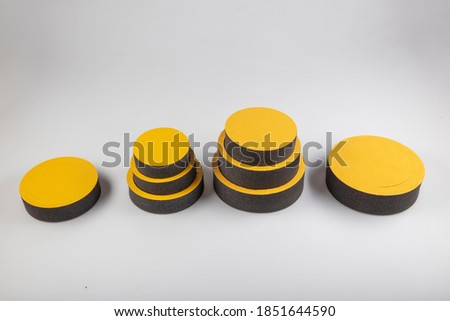 Acoustic rings. Car Universal Speaker Insulation Ring Soundproof. Best Quality Damper Sponge Ring Soundproof Acoustic Foam Anti Shock Foam.