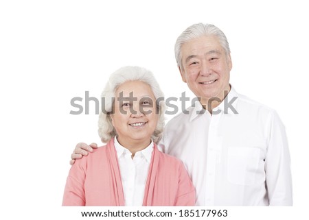 	Portrait of senior couple	