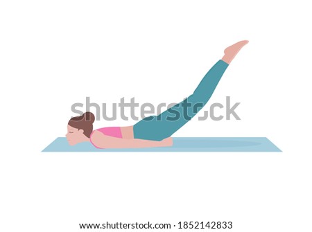 Yoga Exercises to Stretch and Strengthen with Full Locust posture. Fat Burning Yoga Workout from Women's Health. Yoga and weight loss. 