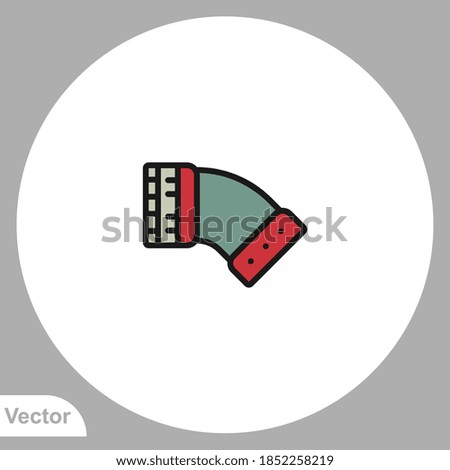 Accordion icon sign vector,Symbol, logo illustration for web and mobile