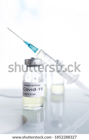 Vaccination Vaccine Syringe Injection Prevention Immunization Treatment Coronavirus Covid 19 Infectious Medicine Concept covid-19 vaccine disease preparing clinical trials vaccination  medicine 