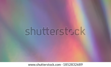 Multicolored Film Burn Light Photo Overlay, Using Screen Mode, Abstract Background, Rainbow Lens Leaks Prism Colors, Trend Design, Creative Defocused Effect