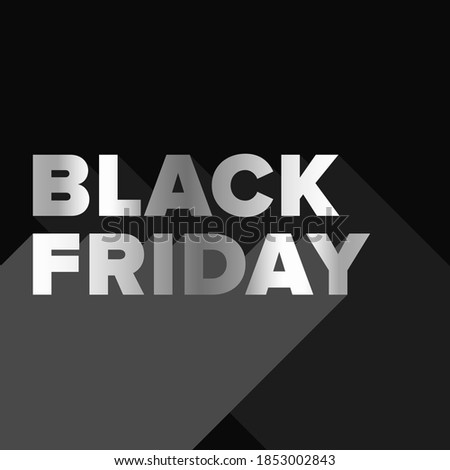 Black Friday Sale. Black Friday 2020. Black Friday Sale Banner with Black Friday Text Logo. Social Post, Ad, Advert, Banner, Template etc. Vector EPS10