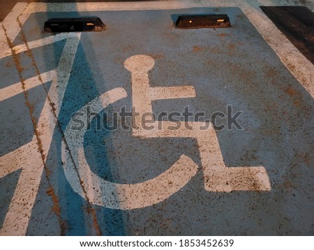 the symbol of handicapped people