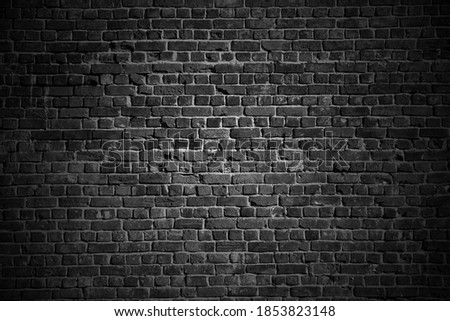 Dark texture of stonewall. Briks from stones and cement lines Royalty-Free Stock Photo #1853823148
