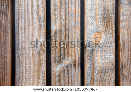 Detailed view of the wooden facade as a texture. High quality photo